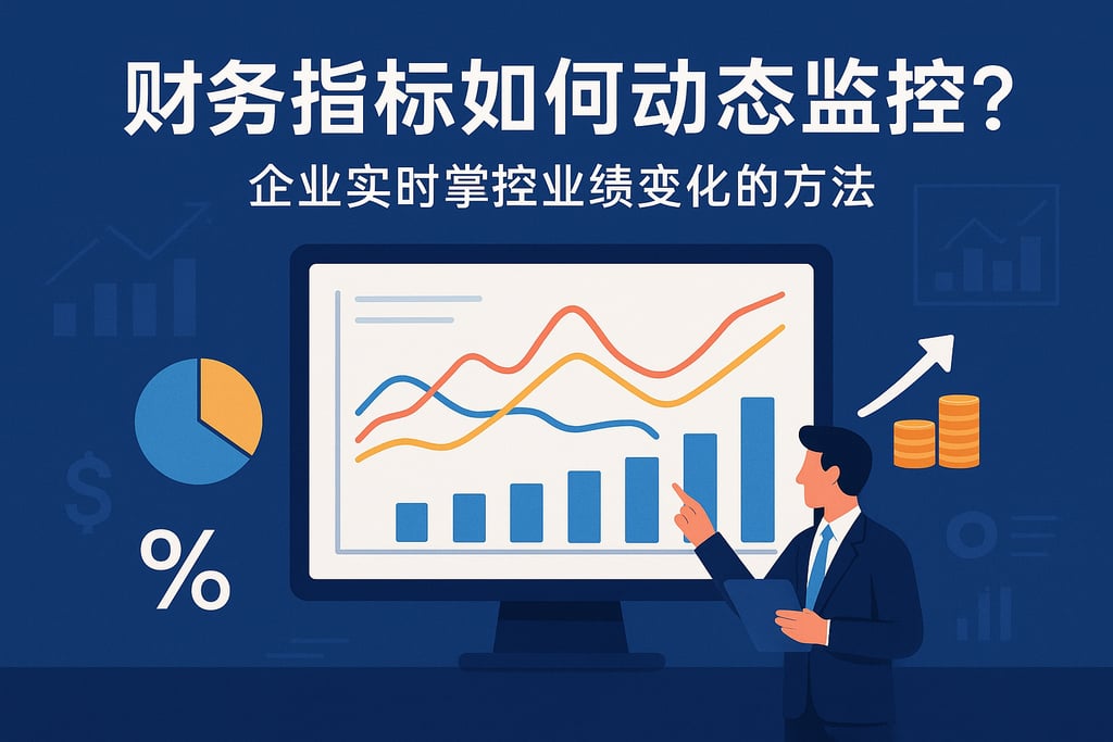财务指标如何动态监控？企业实时掌控业绩变化的方法