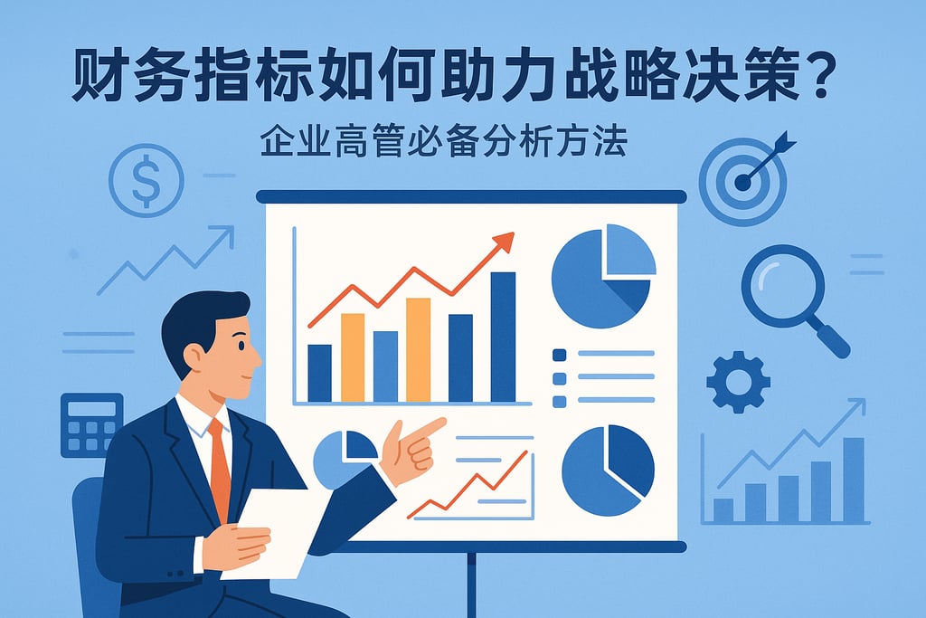 财务指标如何助力战略决策？企业高管必备分析方法
