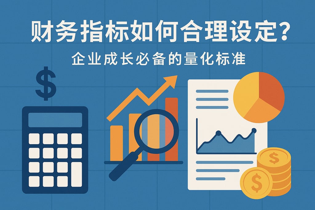 财务指标如何合理设定？企业成长必备的量化标准