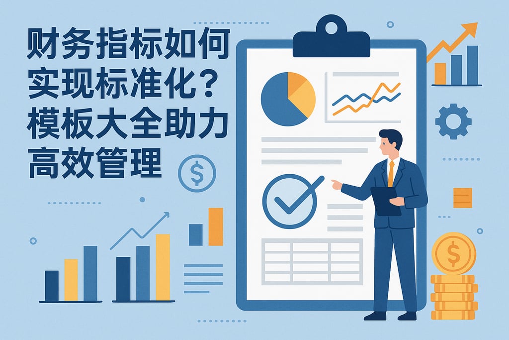 财务指标如何实现标准化？模板大全助力高效管理