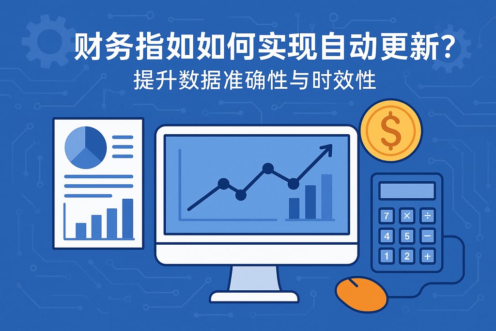 财务指标如何实现自动更新？提升数据准确性与时效性