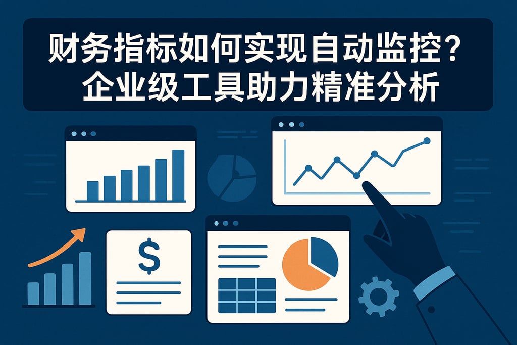 财务指标如何实现自动监控？企业级工具助力精准分析