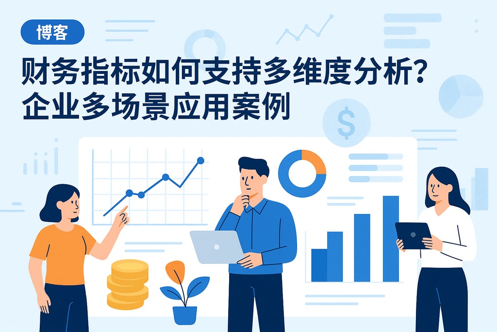 财务指标如何支持多维度分析？企业多场景应用案例