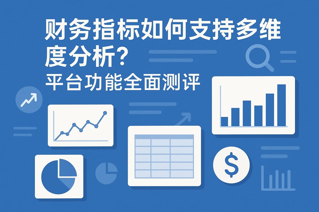 财务指标如何支持多维度分析？平台功能全面测评
