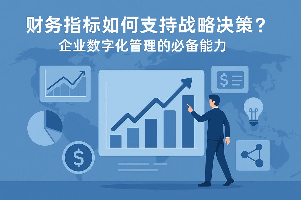 财务指标如何支持战略决策？企业数字化管理的必备能力