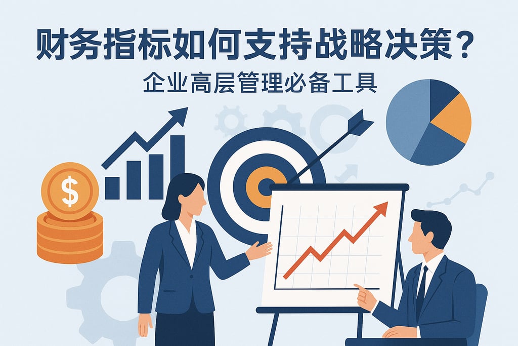 财务指标如何支持战略决策？企业高层管理必备工具
