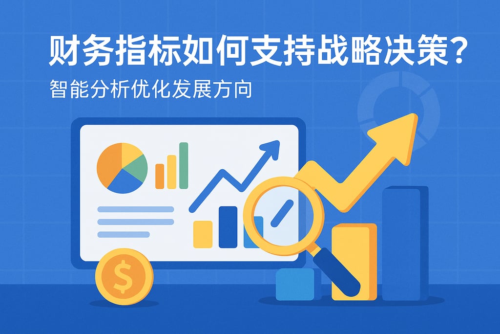 财务指标如何支持战略决策？智能分析优化发展方向