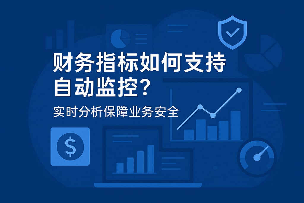 财务指标如何支持自动监控？实时分析保障业务安全
