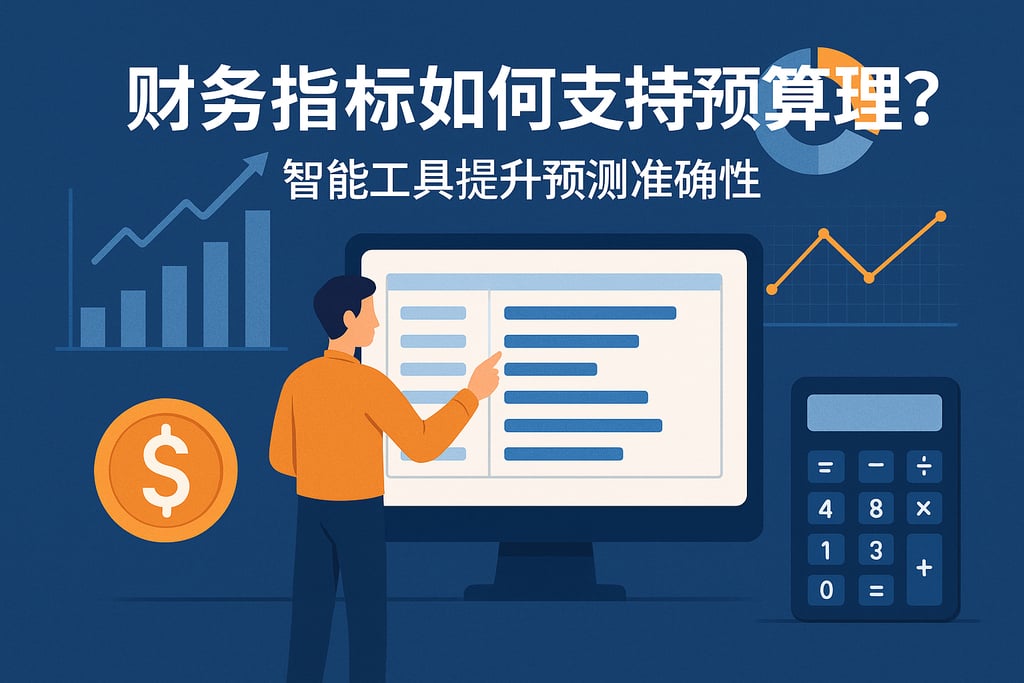 财务指标如何支持预算管理？智能工具提升预测准确性