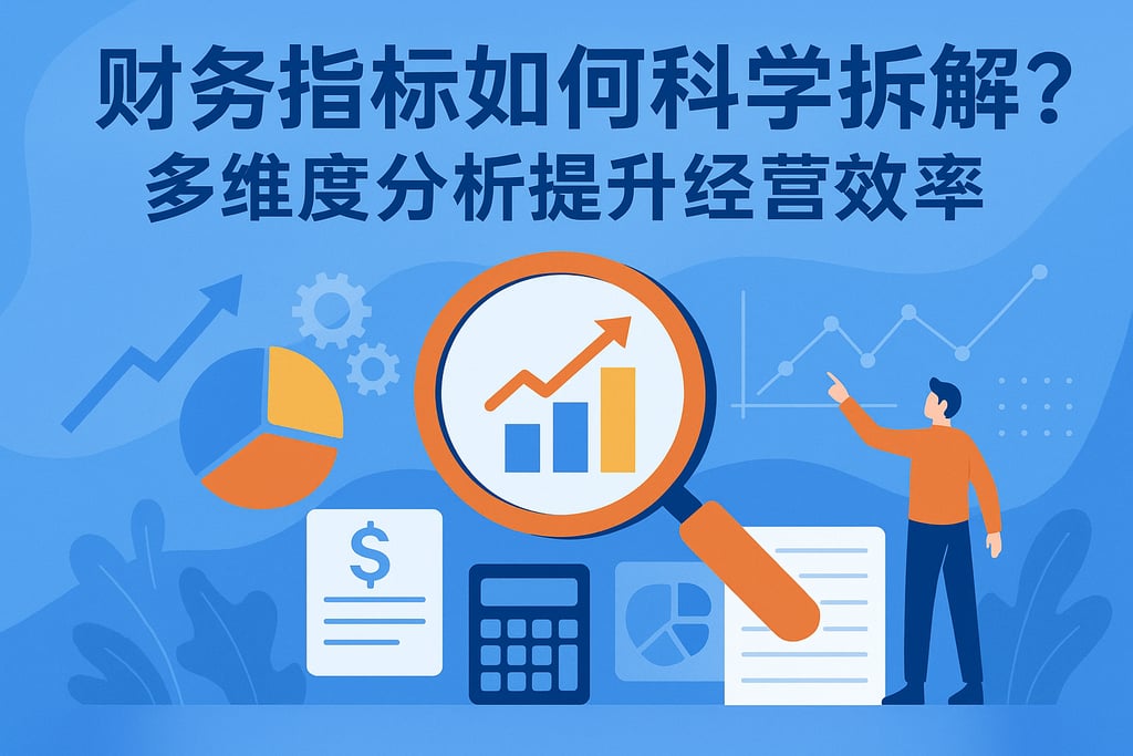 财务指标如何科学拆解？多维度分析提升经营效率