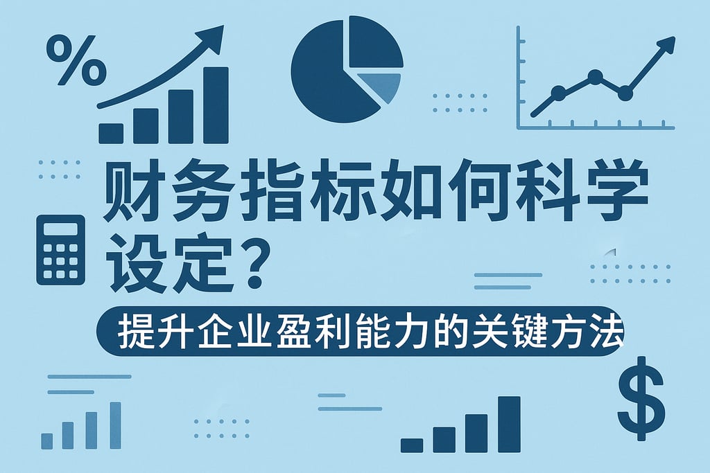 财务指标如何科学设定？提升企业盈利能力的关键方法