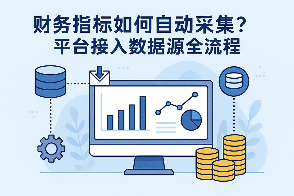 财务指标如何自动采集？平台接入数据源全流程