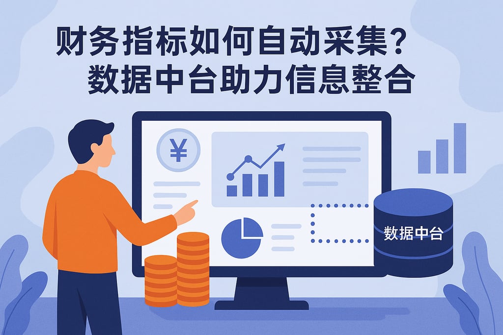 财务指标如何自动采集？数据中台助力信息整合