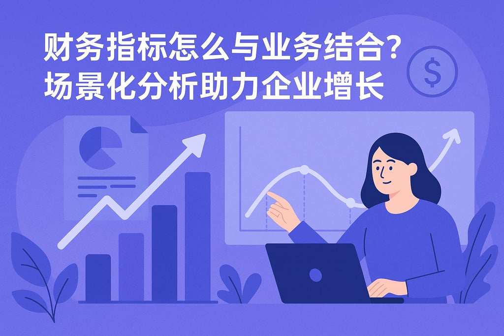 财务指标怎么与业务结合？场景化分析助力企业增长