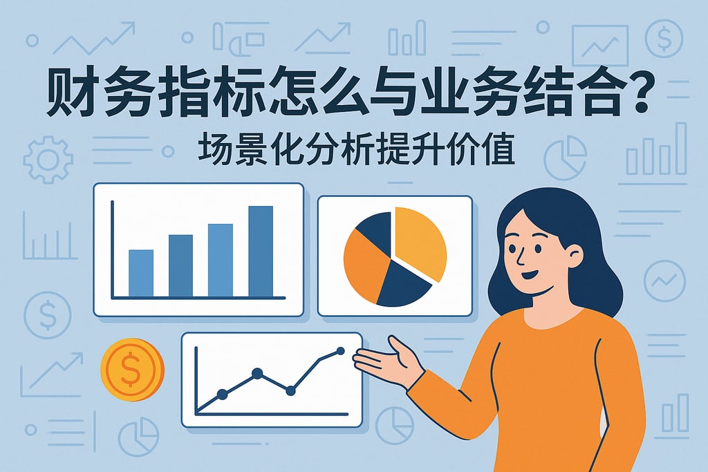 财务指标怎么与业务结合？场景化分析提升价值
