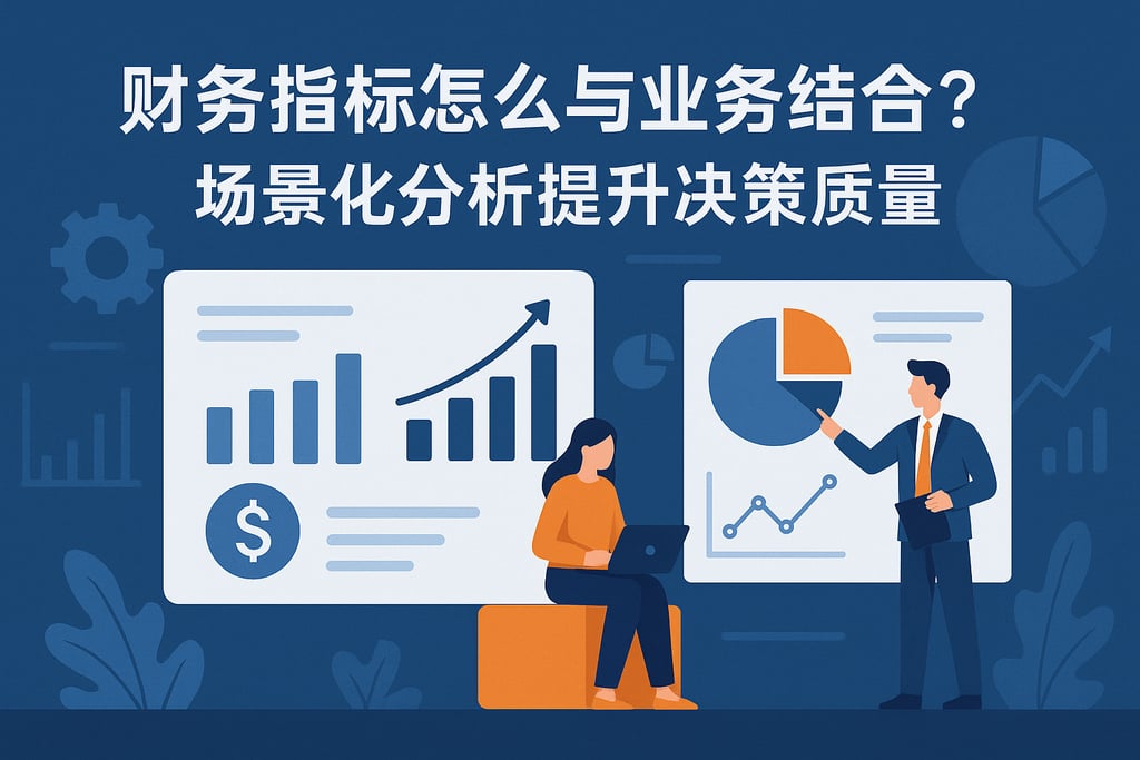 财务指标怎么与业务结合？场景化分析提升决策质量