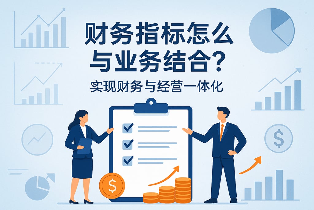 财务指标怎么与业务结合？实现财务与经营一体化