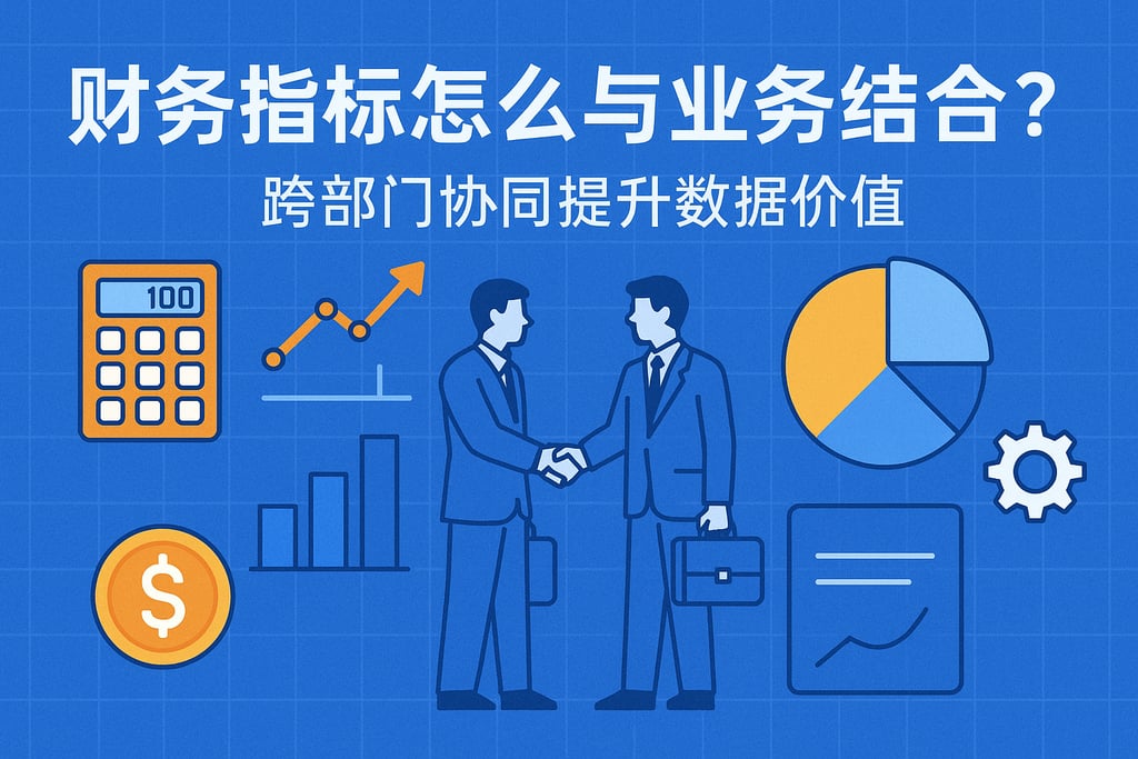 财务指标怎么与业务结合？跨部门协同提升数据价值
