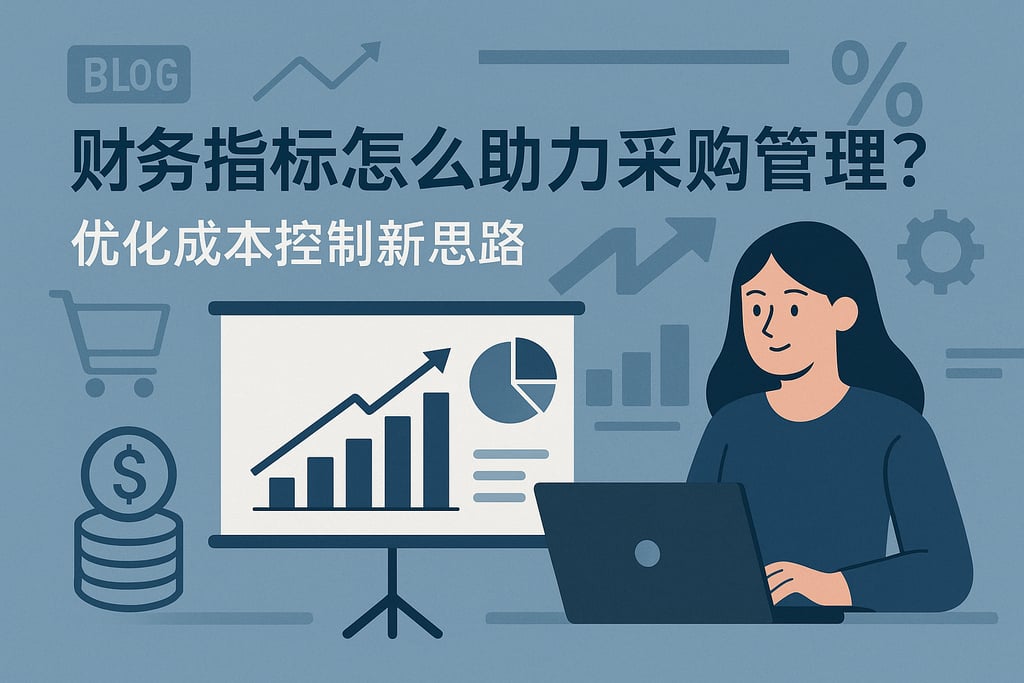 财务指标怎么助力采购管理？优化成本控制新思路