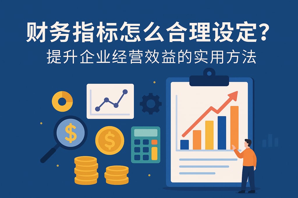财务指标怎么合理设定？提升企业经营效益的实用方法