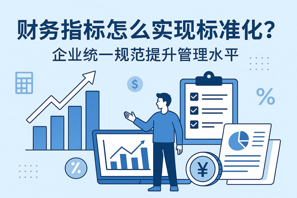 财务指标怎么实现标准化？企业统一规范提升管理水平