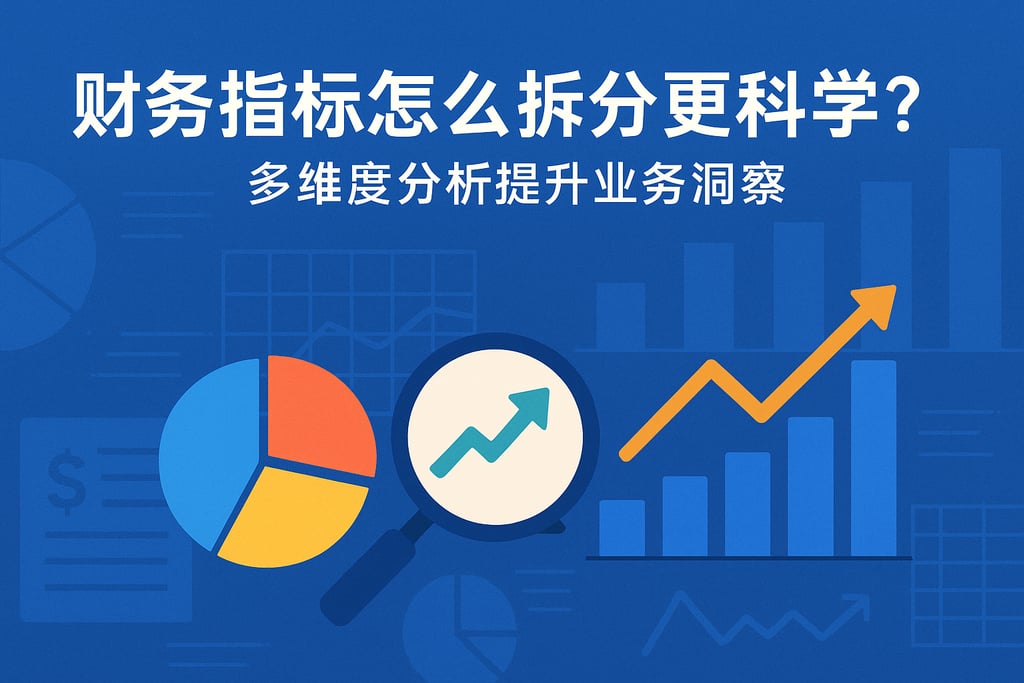 财务指标怎么拆分更科学？多维度分析提升业务洞察