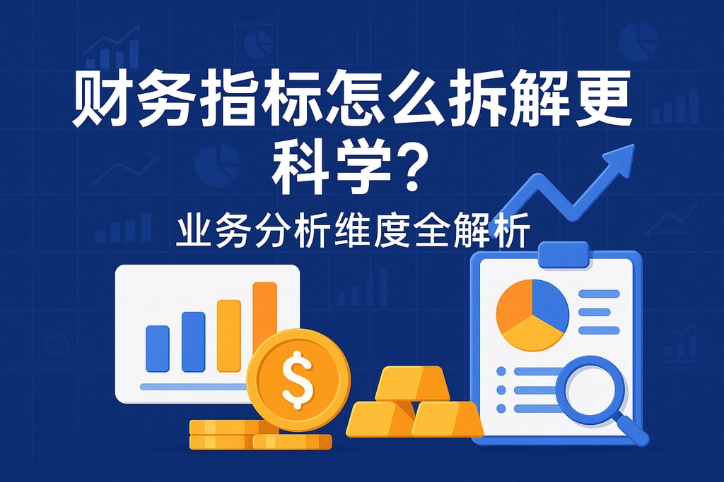 财务指标怎么拆解更科学？业务分析维度全解析