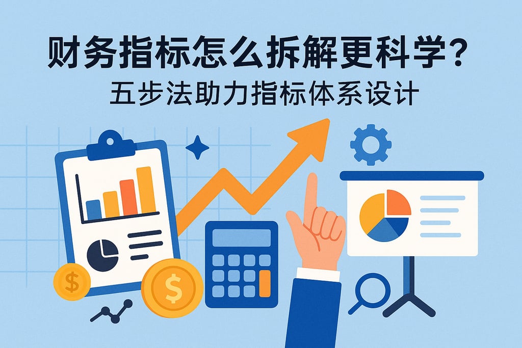 财务指标怎么拆解更科学？五步法助力指标体系设计