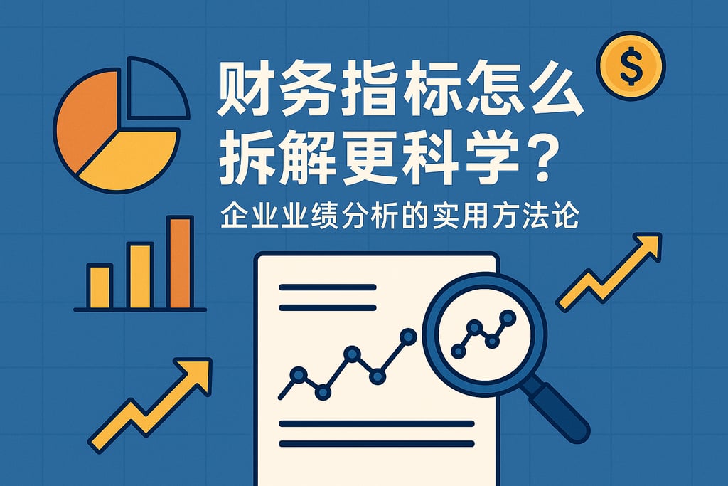 财务指标怎么拆解更科学？企业业绩分析的实用方法论