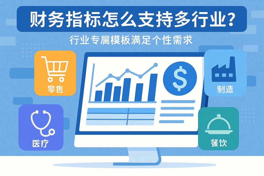 财务指标怎么支持多行业？行业专属模板满足个性需求