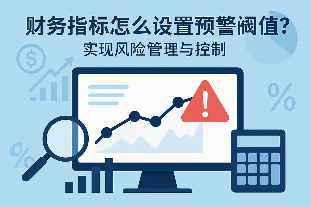 财务指标怎么设置预警阈值？实现风险管理与控制