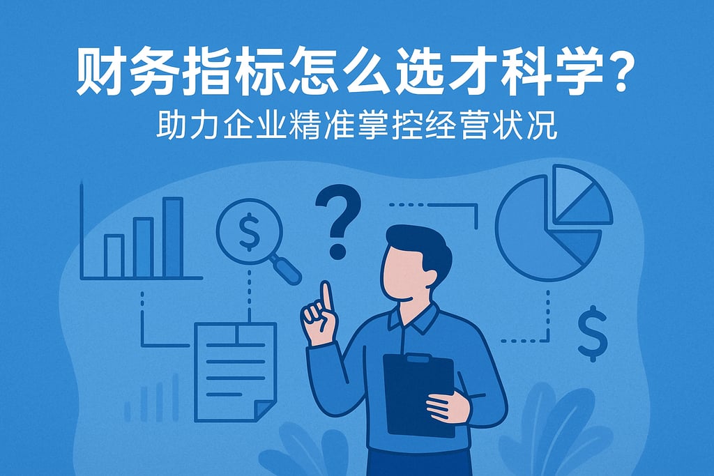 财务指标怎么选才科学？助力企业精准掌控经营状况