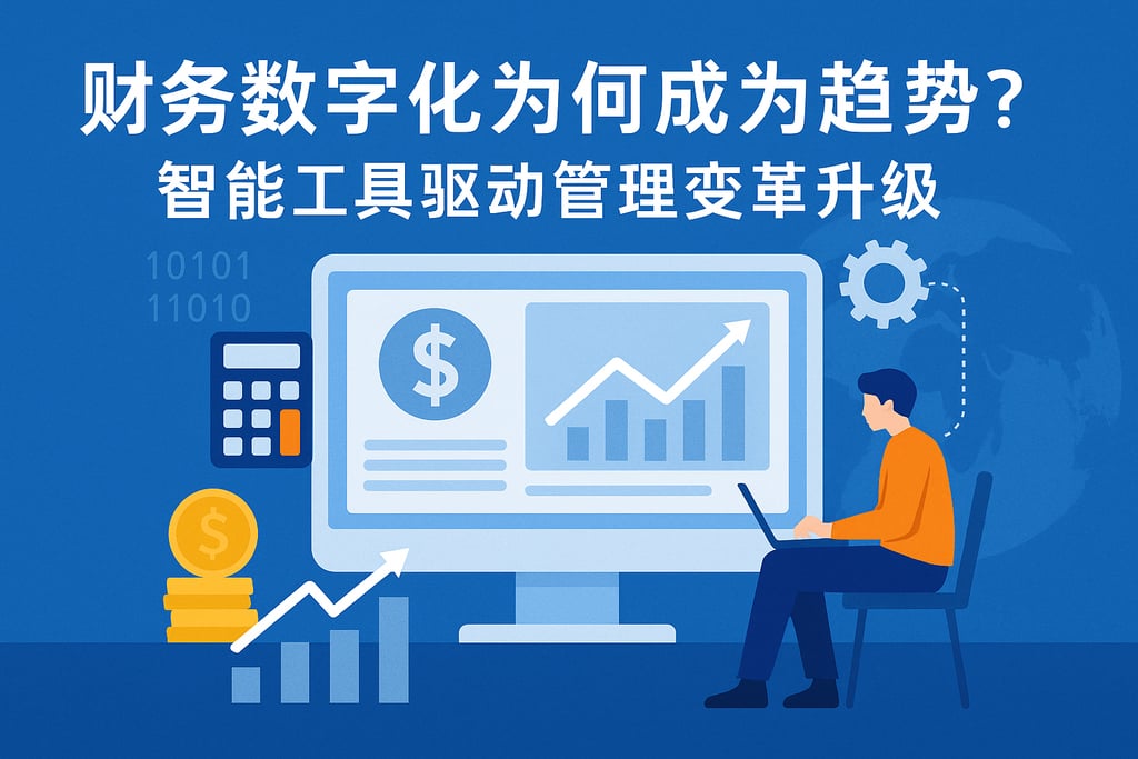 财务数字化为何成为趋势？智能工具驱动管理变革升级