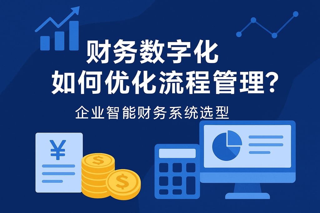 财务数字化如何优化流程管理？企业智能财务系统选型