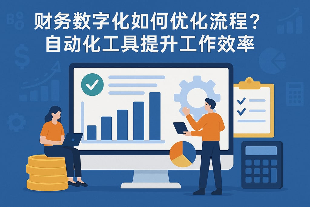 财务数字化如何优化流程？自动化工具提升工作效率