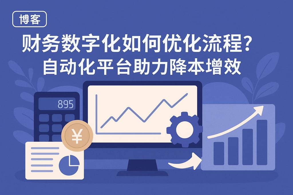 财务数字化如何优化流程？自动化平台助力降本增效