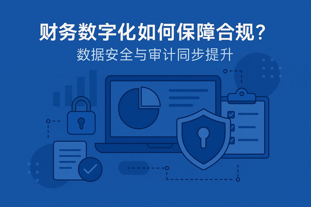 财务数字化如何保障合规？数据安全与审计同步提升