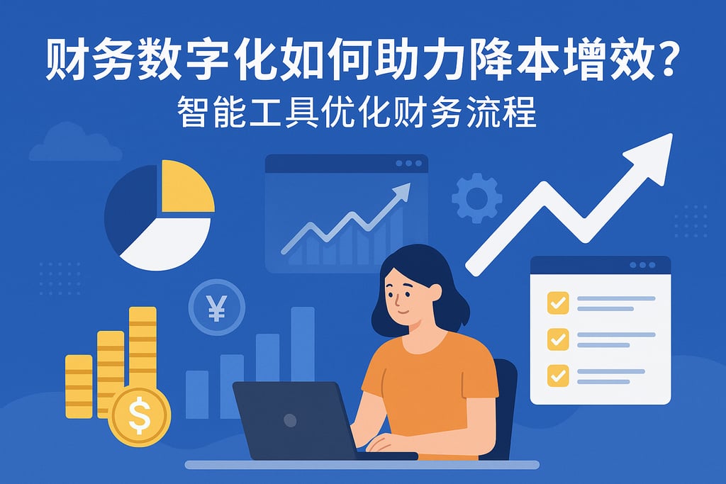 财务数字化如何助力降本增效？智能工具优化财务流程