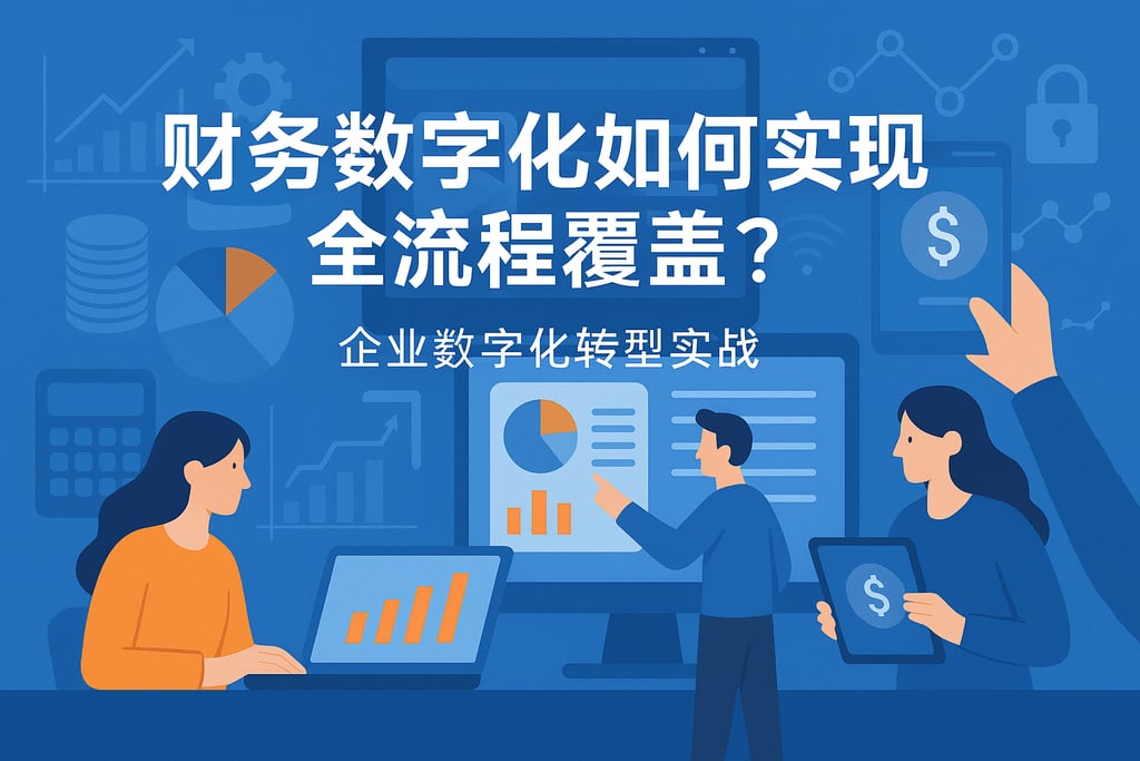 财务数字化如何实现全流程覆盖？企业数字化转型实战