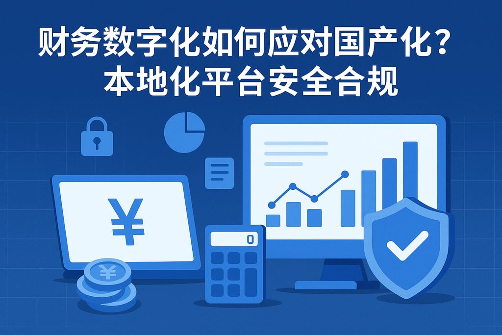 财务数字化如何应对国产化？本地化平台安全合规