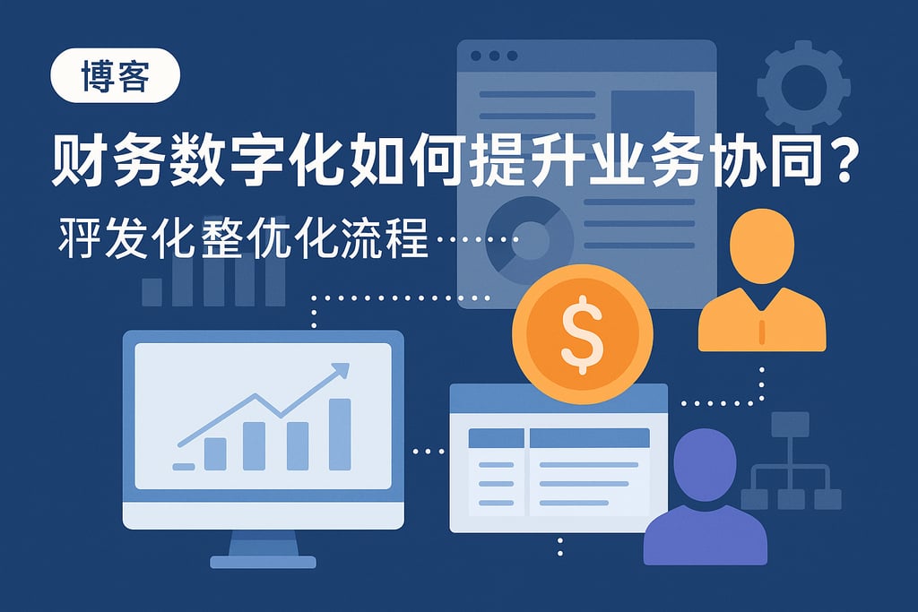 财务数字化如何提升业务协同？平台集成优化流程