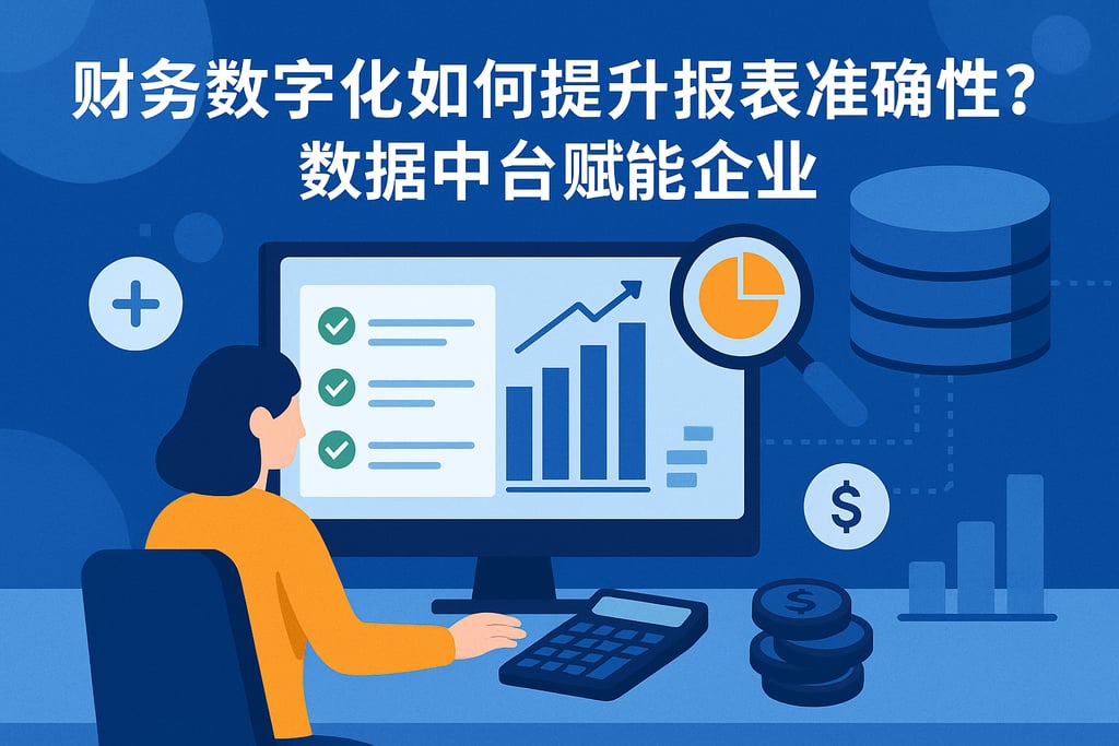 财务数字化如何提升报表准确性？数据中台赋能企业