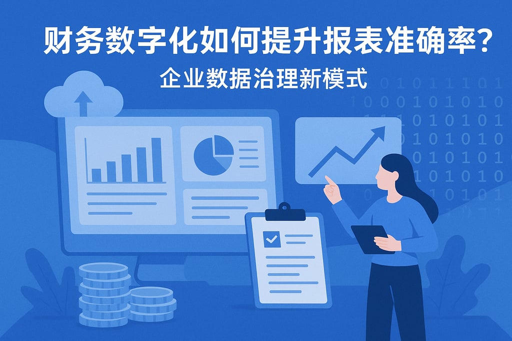 财务数字化如何提升报表准确率？企业数据治理新模式