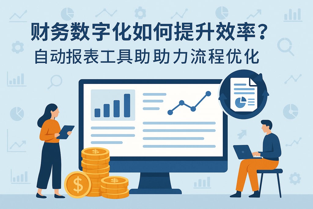 财务数字化如何提升效率？自动报表工具助力流程优化