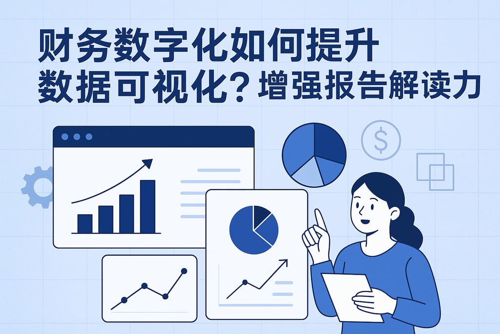 财务数字化如何提升数据可视化？增强报告解读能力