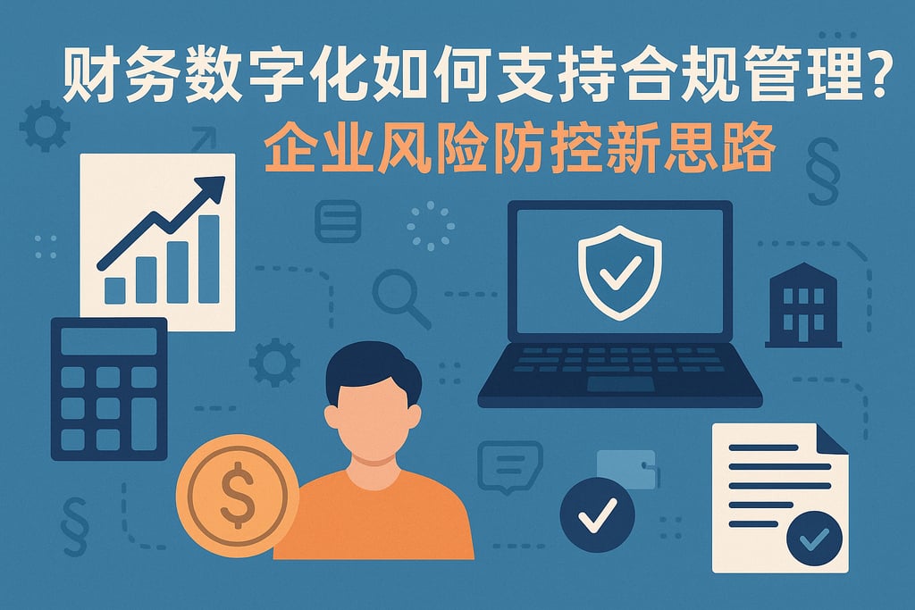 财务数字化如何支持合规管理？企业风险防控新思路