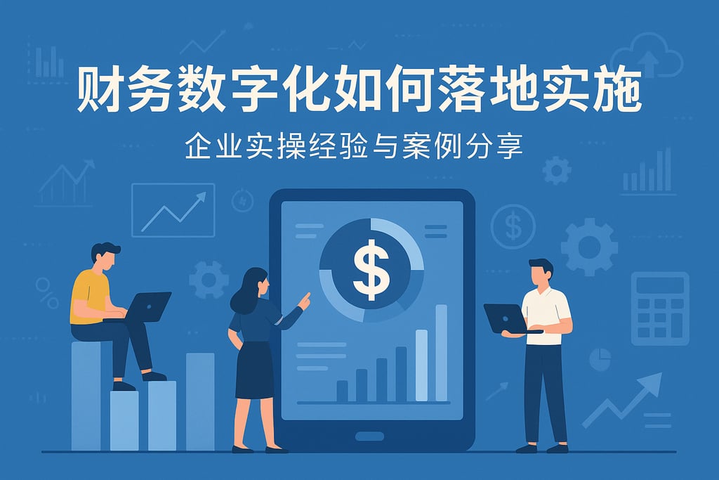 财务数字化如何落地实施？企业实操经验与案例分享