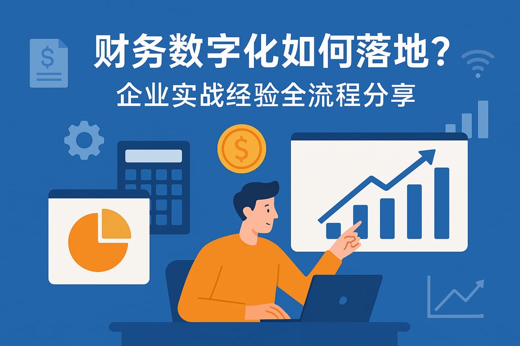 财务数字化如何落地？企业实战经验全流程分享