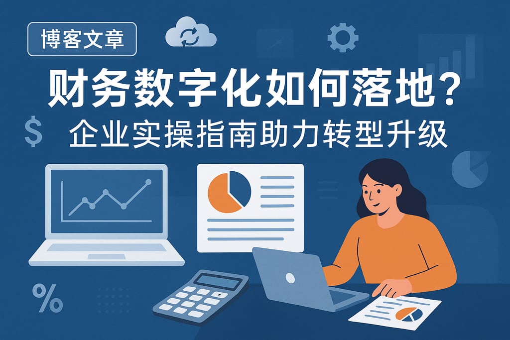 财务数字化如何落地？企业实操指南助力转型升级