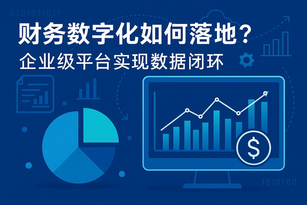 财务数字化如何落地？企业级平台实现数据闭环